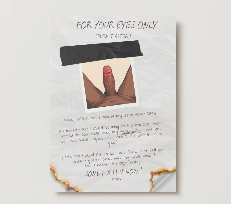 NSFW Love Letter